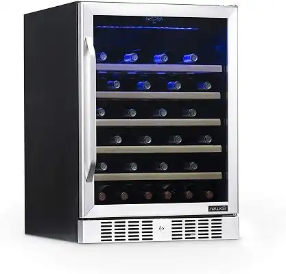 NewAir Built-In Wine Storage Cooler and Refrigerator