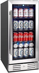 <strong><strong>Kalamera 15" Built-in 96-Can Garage Beverage Cooler</strong></strong>