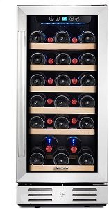 Kalamera 30 Bottle Built-in Wine Refrigerator