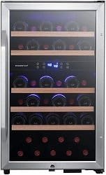 EdgeStar CWF380DZ 38 Bottle Dual Zone Wine Cooler