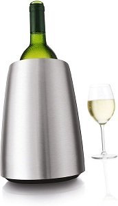 Vacu Vin single bottle stainless steel Wine Cooler