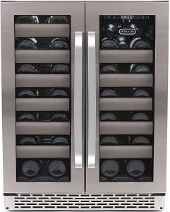 Whynter BWR-401DS 40 Bottle Stainless Steel Dual Zone Wine Fridge Review