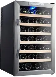 Kalamera Stainless Steel Freestanding Wine Refrigerator reviews