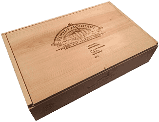 Vineyard Decorative 6 Bottle Wooden Wine Crate