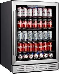 kalamera 24'' wine refrigerator 175 Cans Capacity
