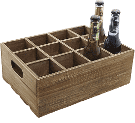 wooden wine storage boxes