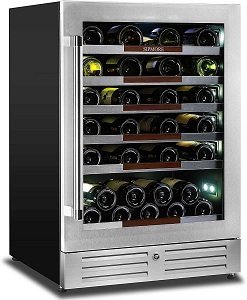 24 Inch Single Zone 44 Bottles Sipmore Wine Cooler