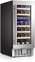 Antarctic Star 15 Inch Stainless Steel Wine Cooler