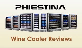 Flash Sale Phiestina 24 46 Bottle Free Standing Or Built In Wine Cooler Ph 46db Winecoolerworld Com