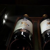 LED light of wine cooler