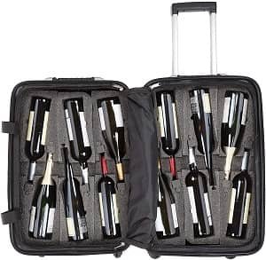 VinGardeValise 12 Bottles Wine Travel Suitcase