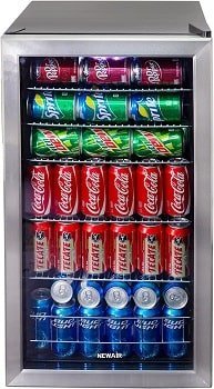 coldest beverage cooler