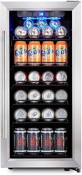 Phiestina 106 Can Compressor Cooling Beverage Cooler