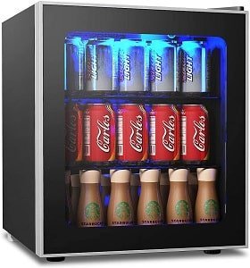 COSTWAY 62 Can Beverage Refrigerator and Cooler