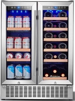 <strong>Aobosi 24 Inch Under Counter Beverage and Wine Cooler</strong>