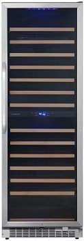 EdgeStar 24 Inch Wide 141 Bottle Large Capacity Wine Cooler