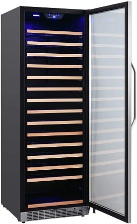 EdgeStar 24 Inch Wide 151 Bottle Large Capacity Single Zone Wine Cooler