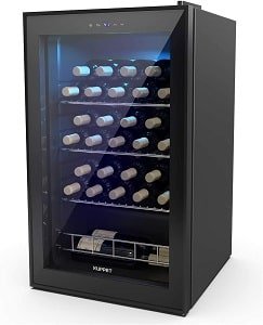 KUPPET 27 Bottles Compressor Wine Cooler