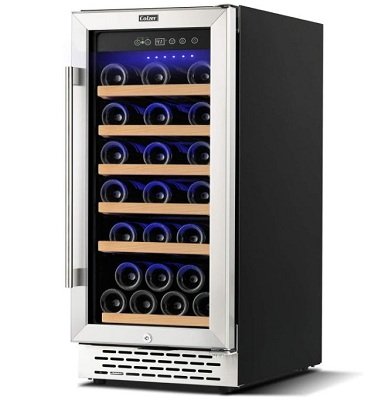 Colzer Classic 15 Inch In Cabinet Wine Cooler Refrigerator
