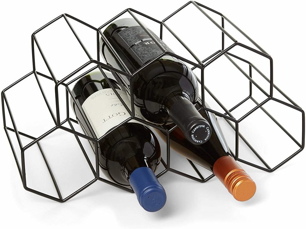 HB Design Co 9 Bottle Countertop Coolest Wine Rack