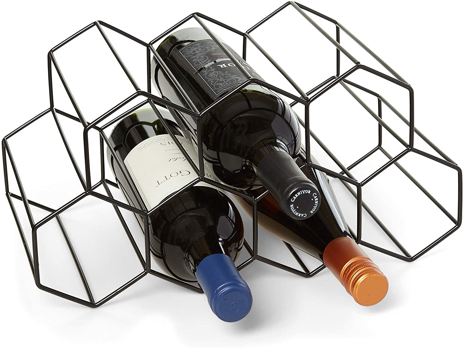 HB Design Co 9 Bottle Countertop Coolest Wine Rack