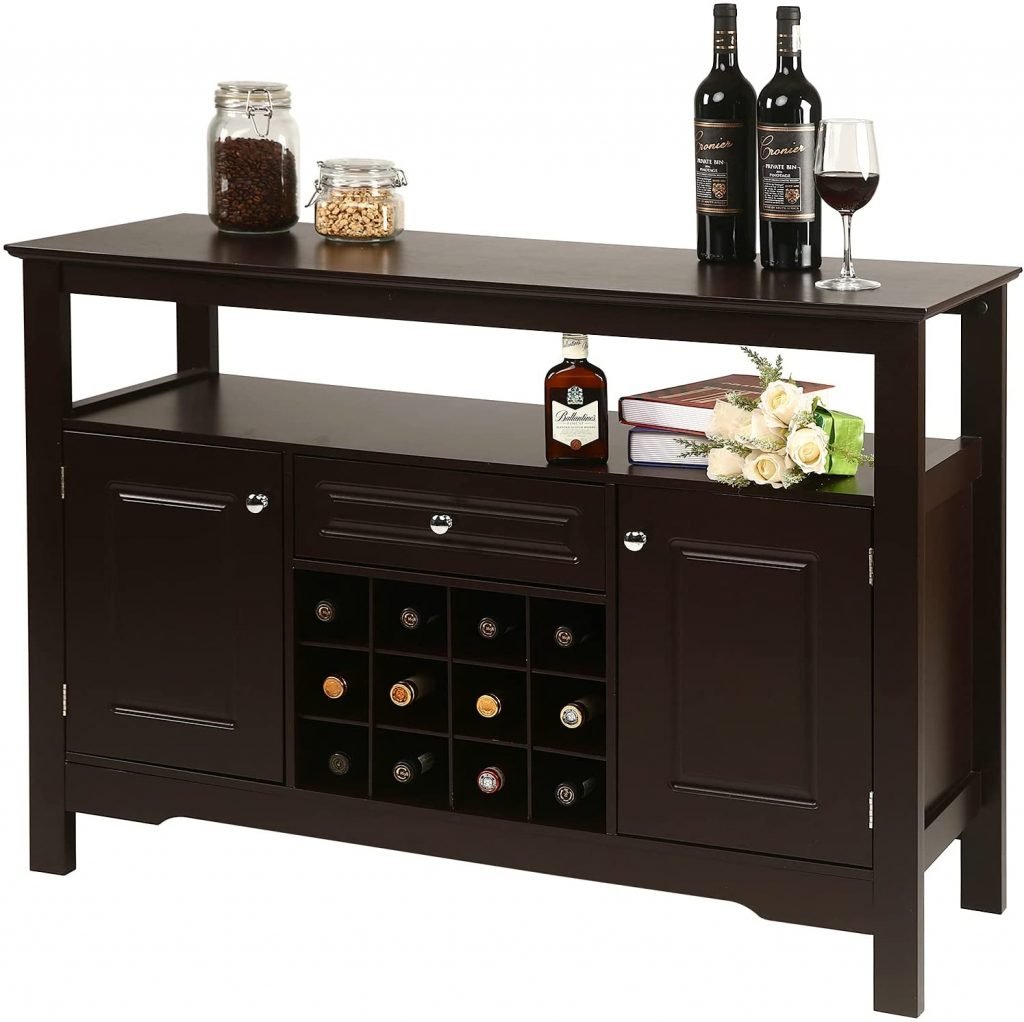 Apepro Buffet Kitchen Sideboard Wine Bar Cabinet 