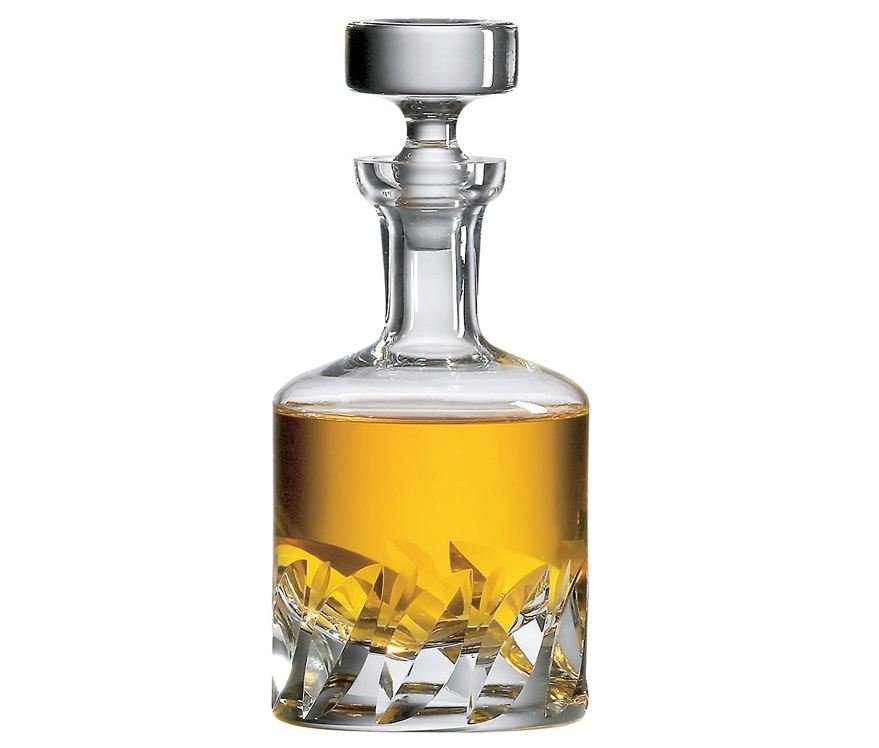 Ravenscroft Crystal Beveled Blade Whiskey Decanter