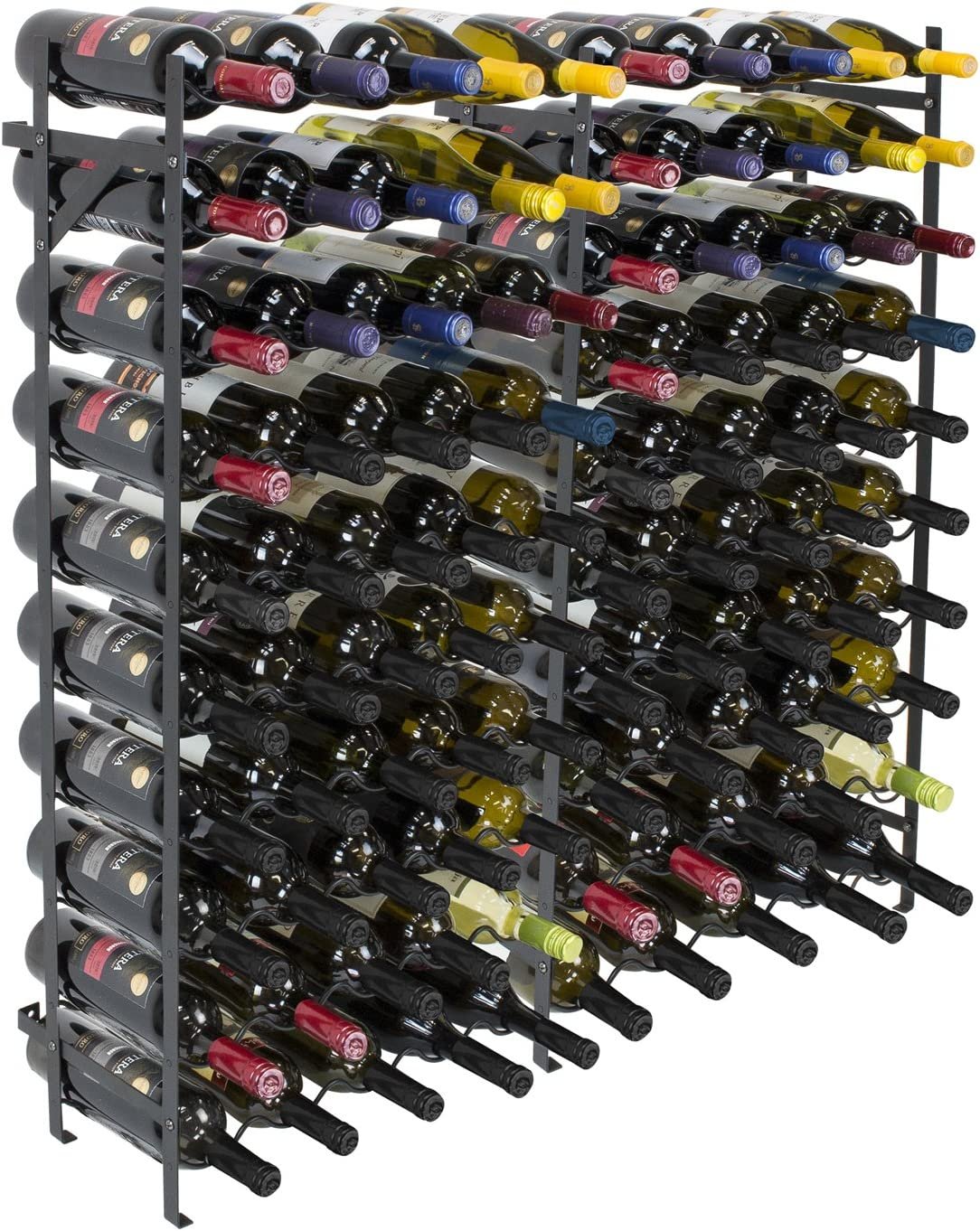 Sorbus Free Standing Floor Stand Wine Rack